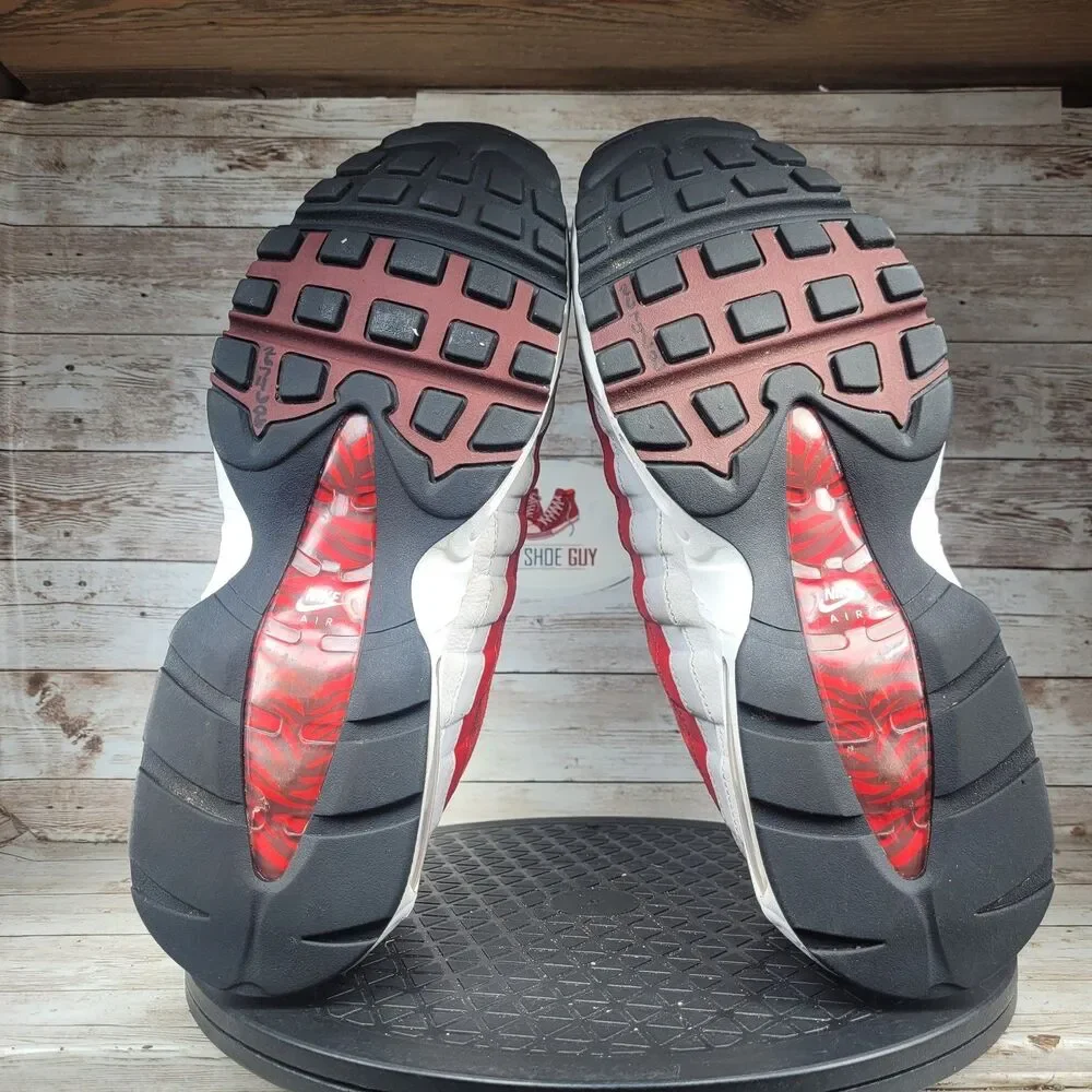 Nike Air Max 95 Men's Size 11 Red Yardrunners Pack - Morehouse Athletic Shoes